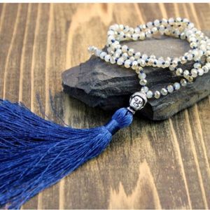 Dharma Shop Crystal Healing Buddha Necklace